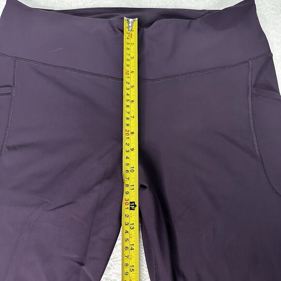 Old Navy Active Womens XXL HighRise Powersoft Purple Maxine Capri Leggings - Picture 7 of 9